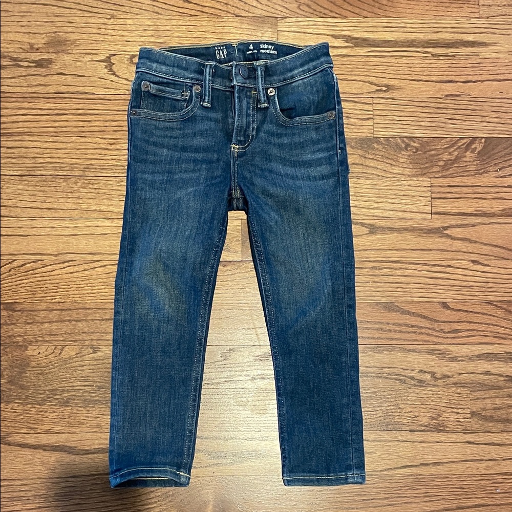 GAP Toddler Dark Blue Skinny Jeans